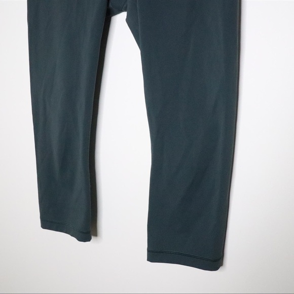 Lululemon Wunder Under Crop Hi-Rise Full-On Luxtreme Yoga Jaded Women's 10 - Picture 15 of 16